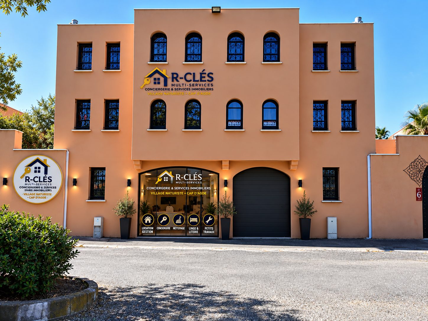 Façade R-CLÉS Multi-Services